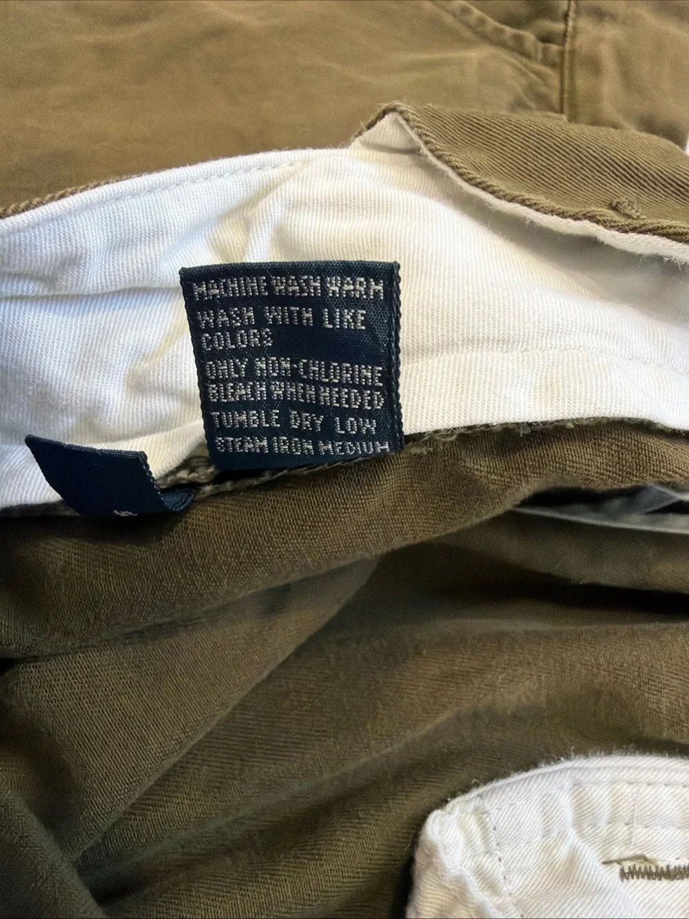 Polo Ralph Lauren Prospect Pant Mens 35x32 Olive Green Classic Chino Straight